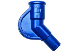 Winkel blau 45°